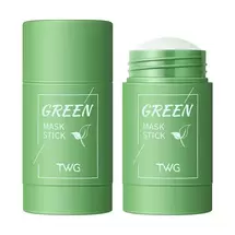 Маска-стик для лица глиняная с экстрактом зелёного чая